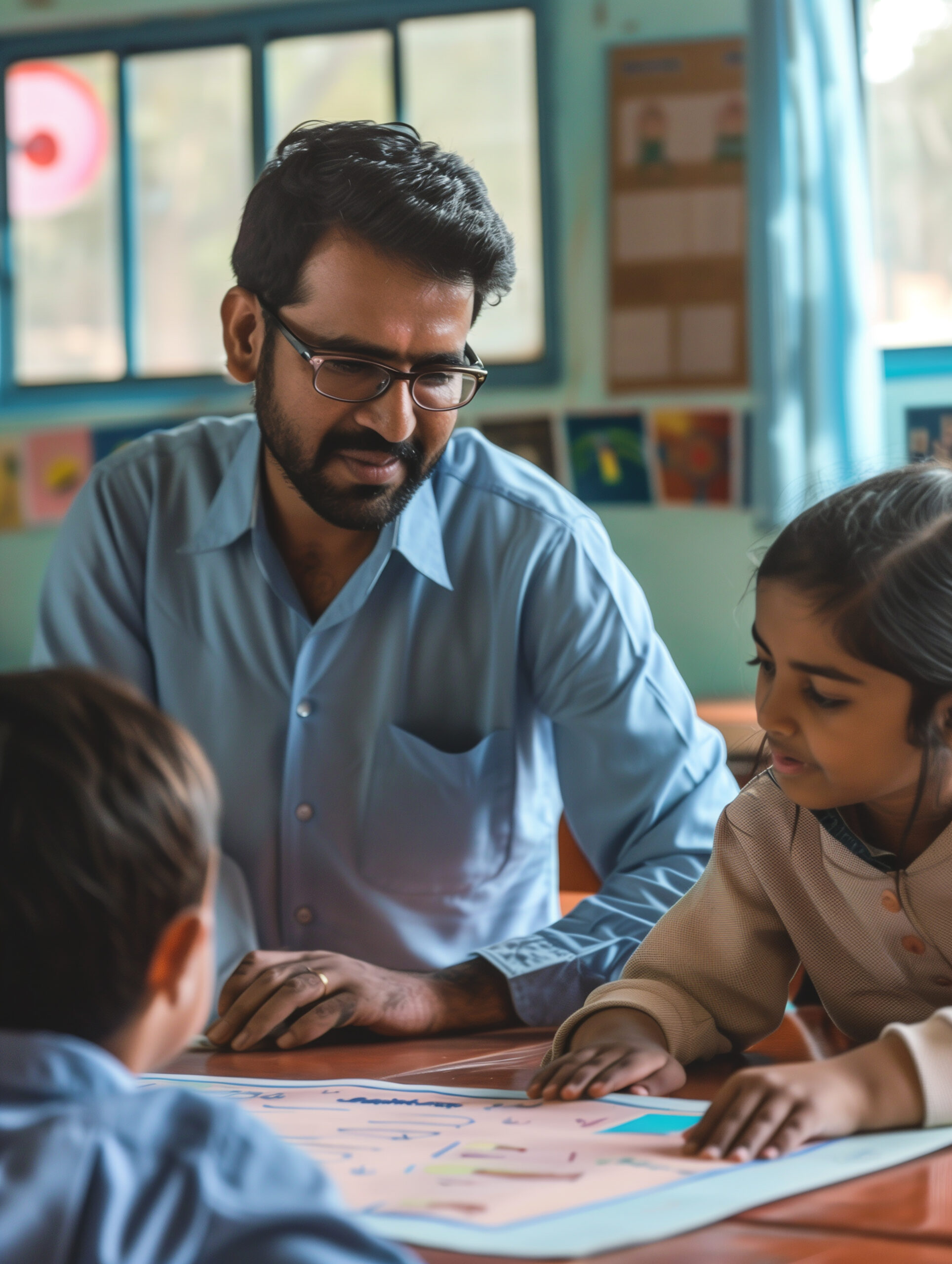 Indian family together at home, term life plan